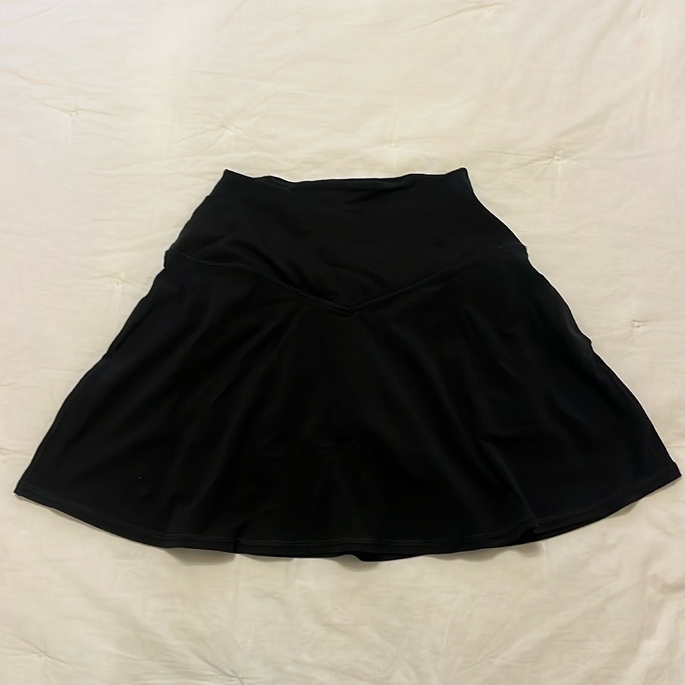 Aerie Black Crossover Skort